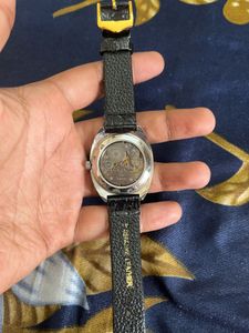 Hmt Kohinoor Pink Dial ( Transparent Back)