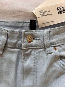 H&amp;M Ice Blue - Wide Leg Twill Trouser