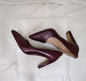 Celeste Maroon Heels