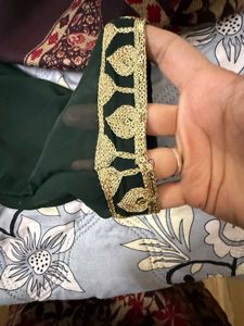 Elegant Green Ethnic Gown