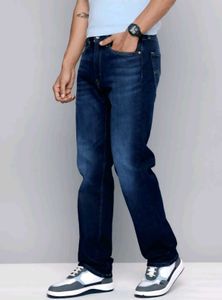 Levi’s Men’s Regular Fit Denim Jeans – Dark Blue