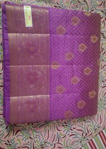 Elegant Purple Saree