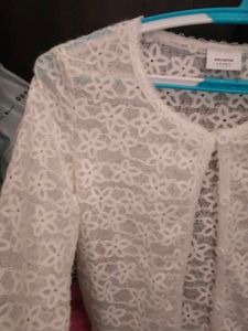 White Cardigan