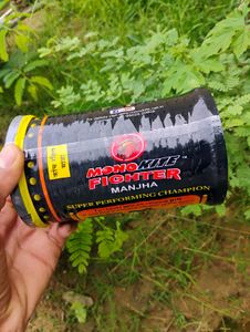 Mono Ktc Fighter Plastic Manjha With Golden