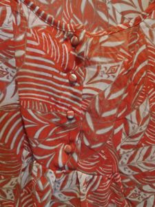 Beautiful Over Size Floral Print Top
