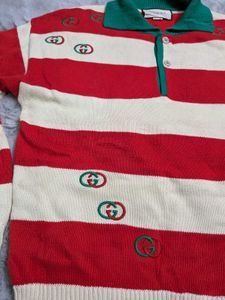 Gucci Striped Knit Sweater