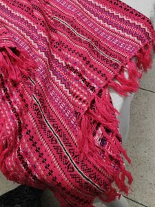Hot Pink Poncho
