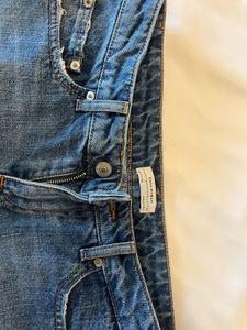 Frayed Hem Denim Skorts