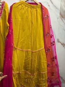 Yellow Suit, With Skirt