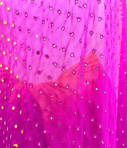 Elegant Pink &amp; Yellow Saree