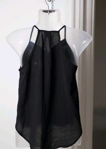 Black  Halter Top