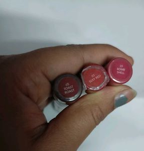 Combo Pack Of 3 MATTLOOK LIPSTICKS