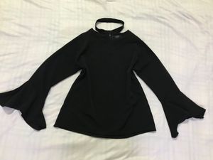 Simple Black Blouse Bust 32-34