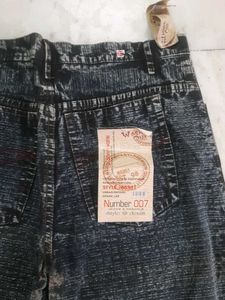 Blue Denim Bootcut Jeans
