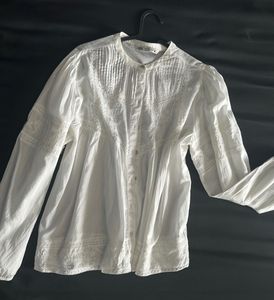 Zara White Shirt