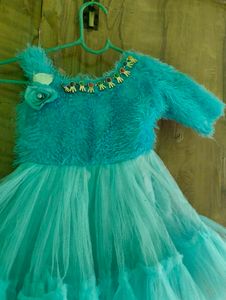 Cute Blue frock