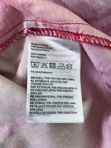 Linen Blend Dress