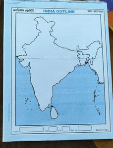 🌸India Outline Maps🌸
