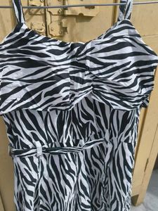 Zebra Print Dress For Women