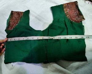 Elegant Green Saree
