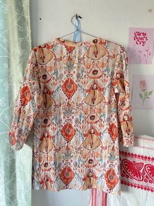 Patterned Casual Top