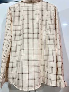 Checkered Button-Down Shirt
