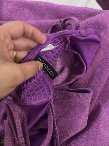 Sparkly Purple Party Dress
