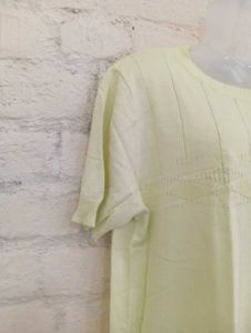 Casual Light Green T-shirt