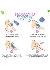 Hair Removal Wax Strips