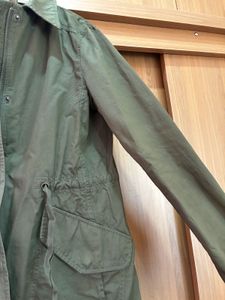 Olive Green Casual Jacket - Free Delivery