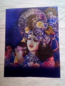 Radha Krishna 3D Photo