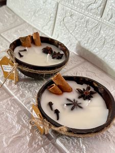Spiced Coconut Candles