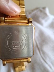 Mans Golden Watch