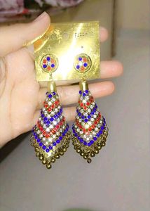 Colorful Tassel Drop Earrings