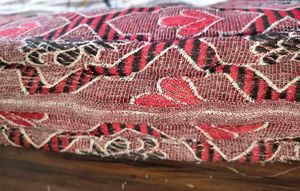 Patterned mattress cotton