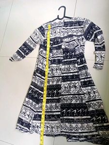 Patterned Mini Dress