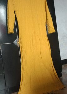 Yellow Cotton Kurta