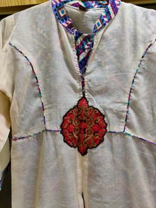 Kurti with shrug