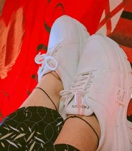 SALE!!! White Platform Sneakers