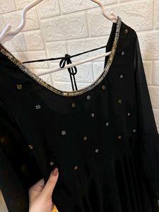 Classic Black Chudidar