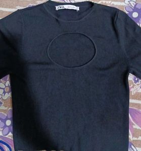 Zara Cutout Top
