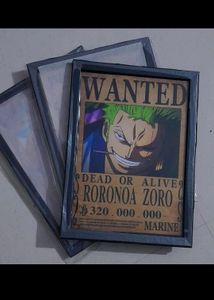 Combo OFFER One Piece Anime Wall Frame 3 Pcs