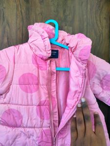 Cute Pink Puffer Jacket