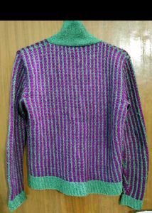 Purple Cardigan