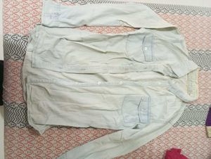 Light Wash Denim Shirt