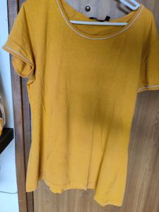 Women Mustard Top