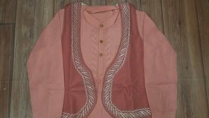 Kids Pathani With Jacket And Salwar Set 🛍