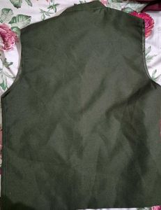 Stylish Olive Green Vest