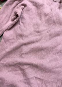 Pink Ribbed Top