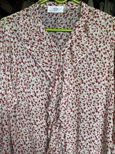 Floral korean Top